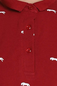 Camiseta Moderna para Mujer, Tejida y Bordada, de Algodón Suave y Transpirable, Manga Corta, Cuello Clásico, para Oficina, Casual y Fin de Semana - Product Image 2