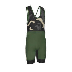 Combinaison de lutte confortable pour hommes, sur mesure, en polyester, design cool, service OEM - Product Image 1