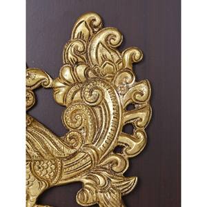 Handmade 12-Inch Annam <b>Wall</b> Hanging Brass <b>Frame</b> Unique Indian Craft for Gifting - Product Image 3