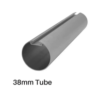 Composants de ressort sans fil au design moderne en plastique/PVC blanc, tube de 38 mm, largeur de 2,8 m, capacité de charge de 50 kg pour stores enrouleurs