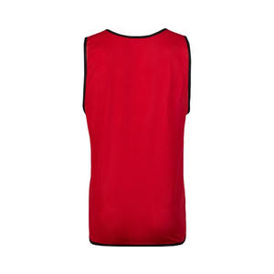 Red Mesh Football <b>Bibs</b> Breathable Water Resistant Outdoor Use Sleeveless <b>Sports</b> Practice Jersey Custom Logo Available - Product Image 6