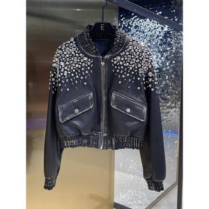 Veste d'hiver pour homme XS, style streetwear, en toile de cuir de vache, écologique, respirante, coupe-vent, légère, personnalisable, très vendue - Product Image 1