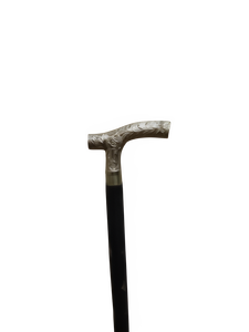 Bastón Tradicional de Madera con Mango de Latón Tallado, Negro, Ajustable, para Cuidado en el Hogar - Product Image 2