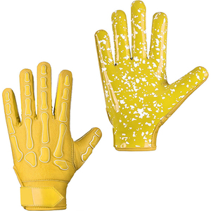 Gants de football américain personnalisés pour hommes et femmes, rembourrés, contrôle des impacts, compétition, match, jeunes et adultes - Product Image 3