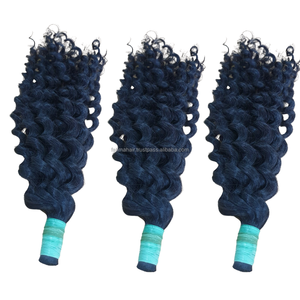 Extensions d'origine indonésienne naturelle bouclée en vrac Remy humains cuticule alignée vierge Super Double produits chimiques tirés faisceaux gratuits - Product Image 4