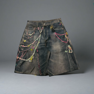 Hot Summer High Quality Fashionable <b>Men</b> <b>Jeans</b> Shorts Fit <b>Men</b> <b>Jeans</b> Shorts Comfortable <b>Men</b> Casual <b>Jeans</b> Shorts 90-day Window - Product Image 1