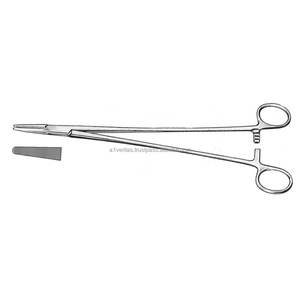 Portaagujas de Acero Inoxidable A-1 VERITAS Wangensteen de 27 cm, Reutilizables, de Alta Calidad, Kit de Instrumentos Quirúrgicos para Sutura - Product Image 3