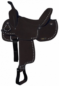 Selle de cheval western professionnelle en cuir de qualité supérieure, robuste, pour le travail à la ferme et la randonnée équestre, équipement de vente en gros, fabricant et fournisseur - Product Image 2