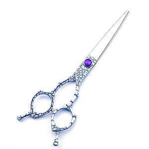 Hairdressing Scissors Cutting Thinning Set Hair Scissors Professional High Quality 6.0 Inch Barber Salons <b>Shears</b> ANAAIF - Product Image 1