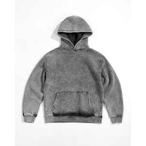 Camiseta de Hombre Estilo Vintage, Lavada con Ácido, Lavada con Piedras, Oversize, Estilo Urbano, Efecto Desgastado por el Sol, Corte Regular, 100% Algodón, Otoño - Product Image 6