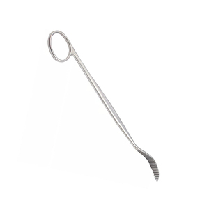 Élévateur périosteau manuel en acier inoxydable à poignée annulaire courbée Trethowan, 215 mm (8,12 pouces), pour chirurgie orthopédique - Product Image 5