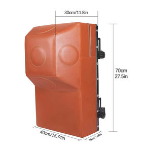 Sacos de boxeo de cuero y PU de alta resistencia para montaje en pared, objetivo de entrenamiento, sacos de boxeo, MMA, Kickboxing, almohadilla de patadas de alta calidad - Product Image 5