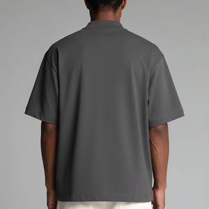 T-shirts d'été respirants pour hommes, personnalisés avec impression sérigraphique, T-shirts graphiques OEM, hauts décontractés en coton directement de l'usine pour les marques de streetwear - Product Image 6
