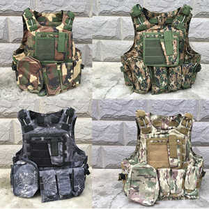 Outdoor Polyester <b>Utility</b> <b>Vest</b> – Water-Resistant Multi-Pocket Design with Tactical-Style Look for Hiking & Field Work - Product Image 6