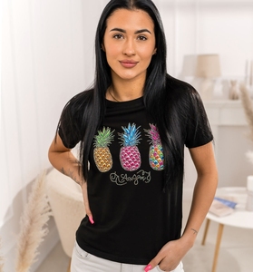 T-shirt décontracté personnalisable de haute qualité pour femme, col rond, imprimé, coupe ajustée, manches courtes, grande taille, respirant, séchage rapide, 100 % coton - Product Image 1