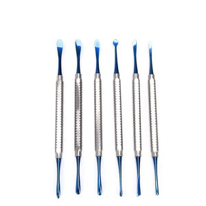 Instrumental Quirúrgico Dental, Juego de Herramientas Manuales de Clase I con Empuñadura Azul Antideslizante, Shuja Surgico - Product Image 5