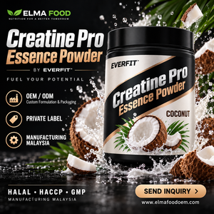 Fournisseur de poudre de protéines de lactosérum à la vanille en marque privée en Malaisie, fabrication OEM de shakes WPC sur mesure, croissance musculaire pour adultes, 20-29g - Product Image 1