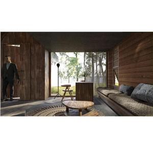 Invernadero Prefabricado de Diseño Moderno y Estilo Industrial, Tipo Bungalow N4 de Dos Pisos, 45 m², 40HC, Vietnam - Product Image 3