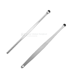 Kit de Limpieza de Oídos de Acero Inoxidable SAAR GLOBAL SURGICAL, 6 Piezas, Herramientas Multifuncionales para Remover Cera de Oídos, Estuche de Cuero Rosa - Product Image 5