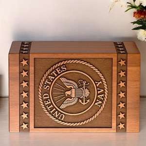 Handcrafted Wooden Urn Pet Urn deer Memorial urn Memorial Keepsake by AYAANS - Product Image 2