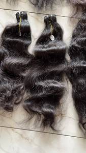 Extensiones de Cabello Humano Virgen Remy Indio Ondulado de Lujo para Tejido de Cabello, Suaves, Lisas, Gruesas, de Primera Calidad - Product Image 2