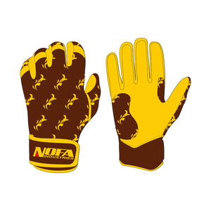 Custom Baseball Batting Gloves Soft Leather Palm Non-Slip Professional Left-Handed <b>Hook</b> Loop Closure Wrist Support Custom Colors - Product Image 3