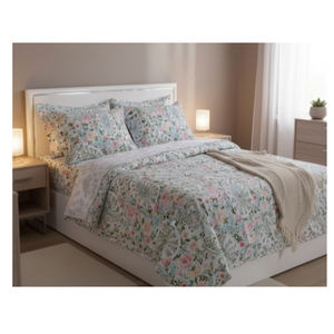 ผู้จัดจำหน่ายและผู้ส่งออกชั้นนำ จำหน่ายชุดผ้าปูที่นอนโพลีเอสเตอร์พิมพ์ลาย 4 ชิ้น คุณภาพดี 135 GSM ในราคาตลาดที่เหมาะสม - Product Image 1