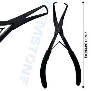Kit d'outils pour extensions de cheveux en acier inoxydable durable et réutilisable, logo personnalisé, crochet de traction, boucle à 3 trous, multifonction, micro-anneau - Product Image 2