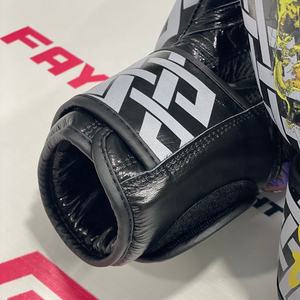 Guantes de Boxeo Fairtex de Último Diseño, Personalizados con Impresión Completa, en Venta, Cuero Vacuno Genuino, Guantes de Entrenamiento de Muay Thai Twins - Product Image 5