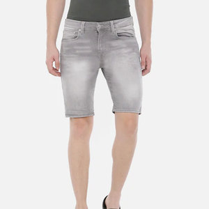 OEM Service Custom Logo Men <b>Jeans</b> Shorts Premium Quality Lightweight Breathable Casual Wear <b>Jeans</b> Shorts For Men - Product Image 1