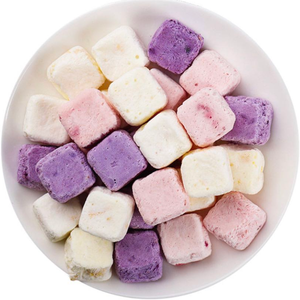 Cubos de Yogur Liofilizado Personalizados, Snack Saludable de Frutas para Niños y Adultos, Marca Privada, OEM, ODM, Venta al Por Mayor - Product Image 2