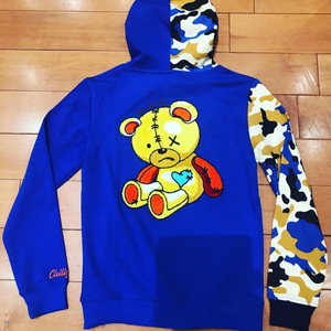 เสื้อสเวตเชิ้ตมีฮู้ดสีแดง King Major แขนยาว สวมใส่สบายได้ทุกเพศ ทุกวัย สำหรับฤดูใบไม้ร่วง มีเชือกผูกกระเป๋า ผลิตจากผ้าฝ้าย 100% - Product Image 2