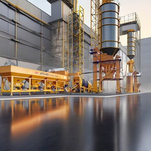 Atlas Asphalt Batch Mix Plant ABM 1500 Maquinaria de construcción de carreteras de alto rendimiento - Product Image 5