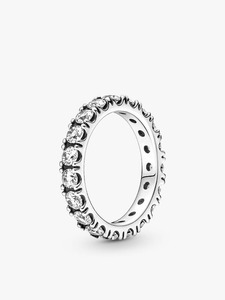 Ensemble de bagues de fiançailles de luxe 3 pièces en saphir bleu ovale créé en laboratoire pour femmes |   Bague de mariage empilable en or 18 carats avec accent de diamant rhodié - Product Image 4