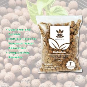 Piedras de Arcilla Expandida de Alta Calidad 2L LECA, Medio de Cultivo Ligero para Plantas Hidropónicas y Acuapónicas - Product Image 4