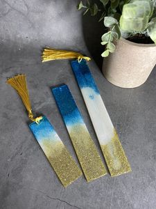 Marcapáginas de Resina Personalizado Hecho a Mano con Diseño Floral para Lectores, Estudiantes, Maestros, Amantes de los Libros, Regalo - Product Image 5