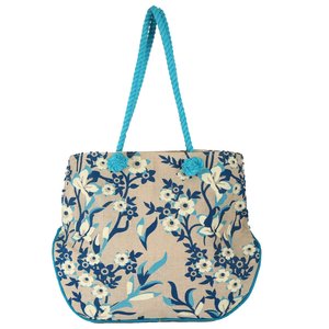 Sac fourre-tout en jute rayé écologique très demandé, avec fermeture éclair, poignées en corde, taille personnalisable, réutilisable, en toile de jute naturelle, vente en gros - Product Image 3