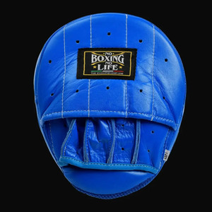 Genuine Leather <b>Focus</b> <b>Pads</b> Curved Punching Mitts Boxing Training Target Hand Shields For Martial Arts Gym - Product Image 6