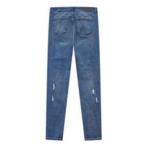 Most Demanding <b>Men's</b> Distressed Slim Fit <b>Jeans</b> Mid <b>Waist</b> Streetwear Ripped Comfortable <b>Men</b> Denim Pants - Product Image 4