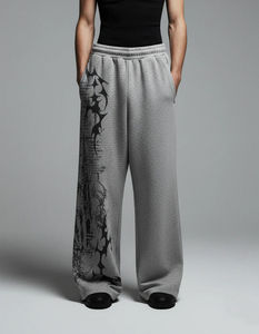 Breathable Solid Color <b>Mens</b> <b>Jogger</b> <b>Pants</b> Outdoor Running Latest Style Slim Fit Gym Trousers Custom Wholesale Cotton - Product Image 4