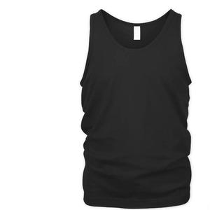 Débardeur de sport côtelé en coton pour homme - Product Image 2
