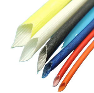 SUNBOW - Funda Trenzada de Fibra de Vidrio y Resina de Silicona de Bajo Voltaje para Aislamiento de Cables - Product Image 1