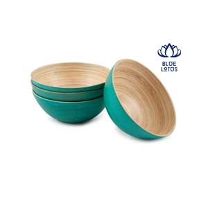 MÁS VENDIDO Tazón de Bambú Natural Hecho a Mano |   Tazón de Bambú Ecológico para Decoración del Hogar, Frutas, Aperitivos y Vajilla - Product Image 1