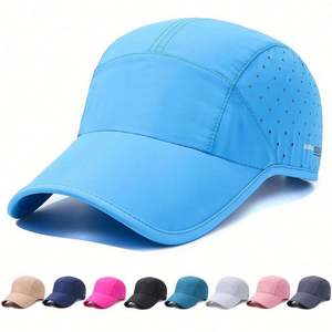 Casquette de baseball à séchage rapide pour hommes et femmes, protection solaire fine, casquettes de sport d'extérieur - Product Image 6