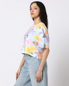 Camisetas de Manga Corta Estilo Boxy para Mujer, Tejido Jersey Transpirable, Algodón y Poliéster Casuales, Ecológicas, para Verano - Product Image 3