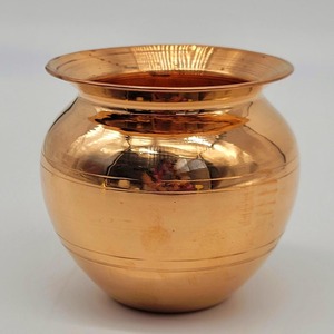 Termo de Cobre con Aislamiento Térmico de 6-12 Horas, Hecho a Mano y Portátil para Puja en Casa o Almacenamiento de Agua - Product Image 2