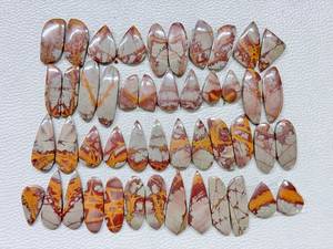 Paires de pierres précieuses de jaspe Noreena de la meilleure qualité, pierres naturelles polies pour la création de bijoux et les cadeaux, disponibles à la vente - Product Image 2
