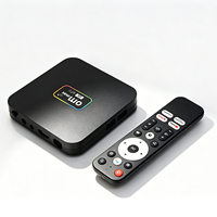 Android TV Box 2026 4K Ultra HD Smart TV Box OM MAX 5G Amlogic S905L2 Quad Core Reproductor Multimedia en Streaming Barato OEM ODM Set Top Box