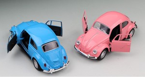 Modelo de Coche Clásico Modern Beetle de Aleación Fundida a Presión de Lujo con Función de Retroceso, Figura de Burbuja, Regalos para Niños, Regreso a Clases, Graduación y Promoción - Product Image 4