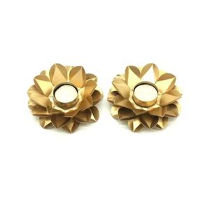 Trendy Metal Tealight Holder Diwali Decor Modern Style Candle <b>Stand</b> Living Room Decoration - Product Image 6